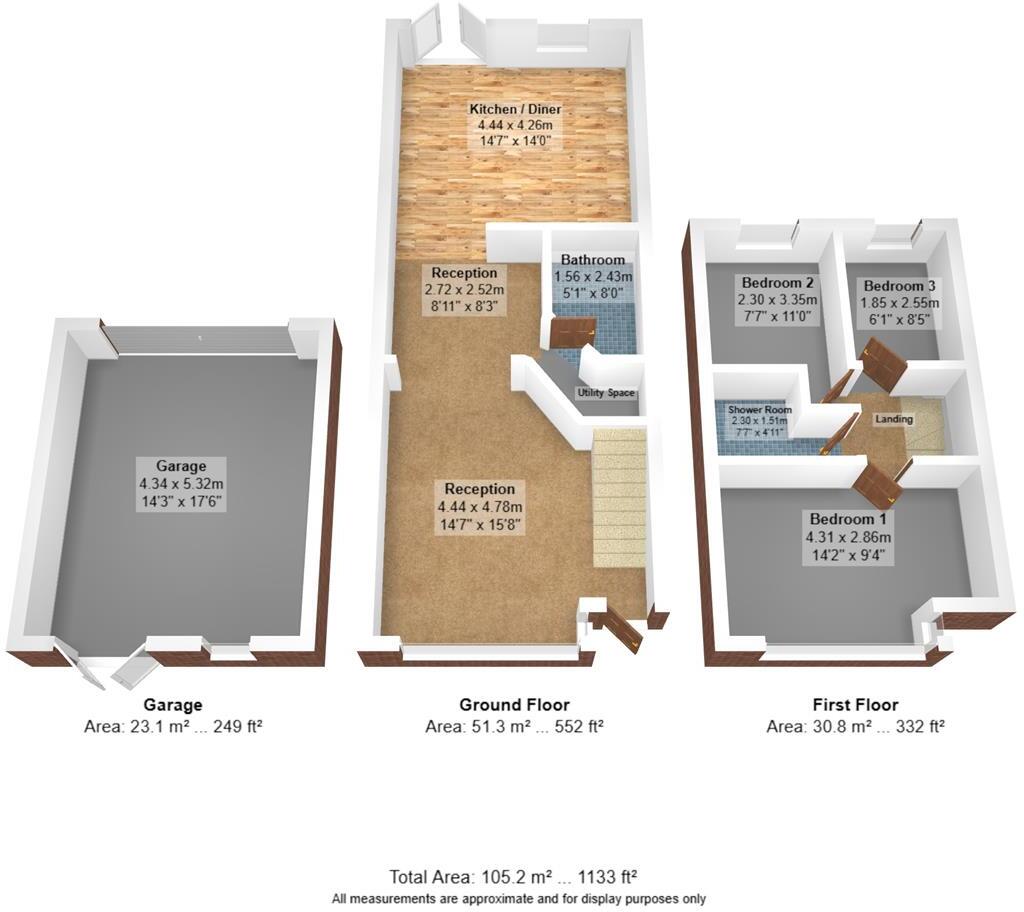 Queens Drive, Waltham Cross floorplan