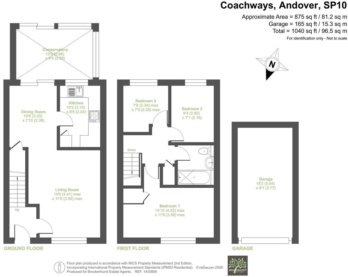 Coachways, Andover, SP10 2SJ floorplan