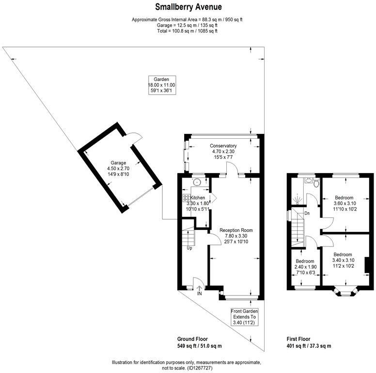 Smallberry Avenue, Isleworth floorplan