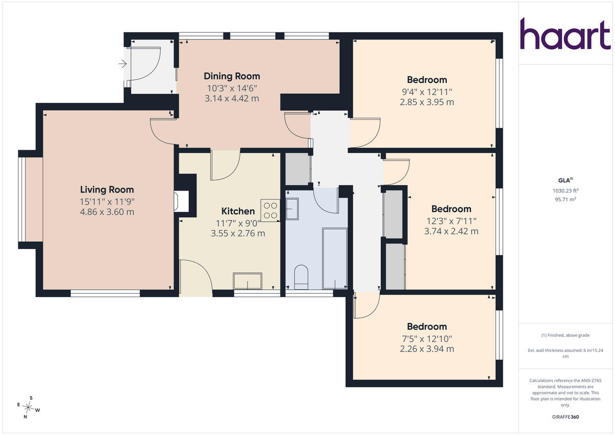 Greenacres, Cambridge floorplan