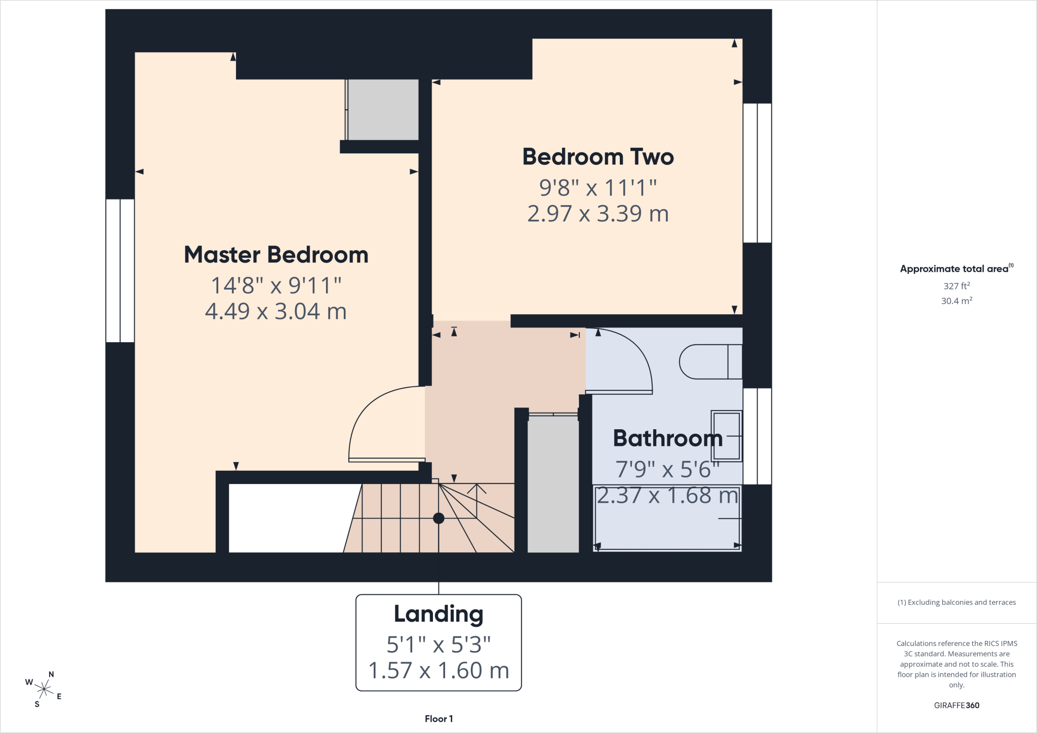 Moorfields, Stafford floorplan