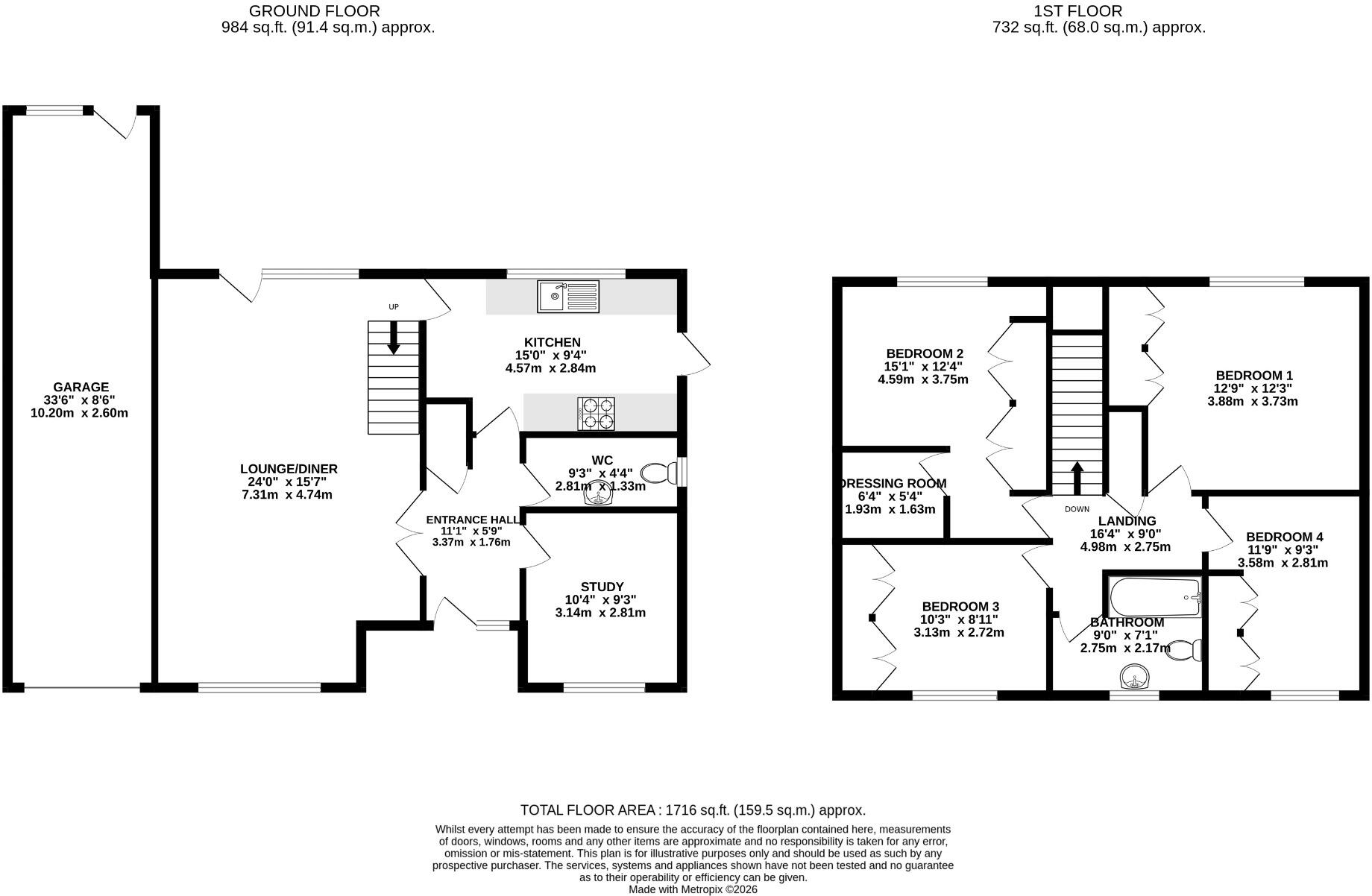 Mounteagle, Royston floorplan