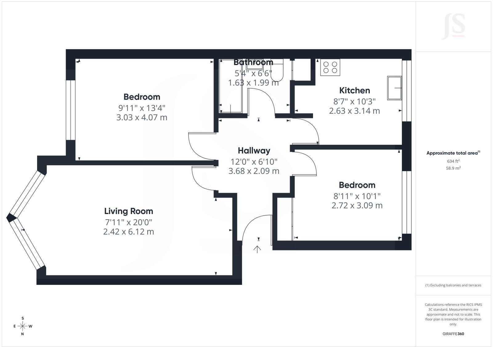The Causeway, Goring-by-Sea, Worthing, BN12 floorplan