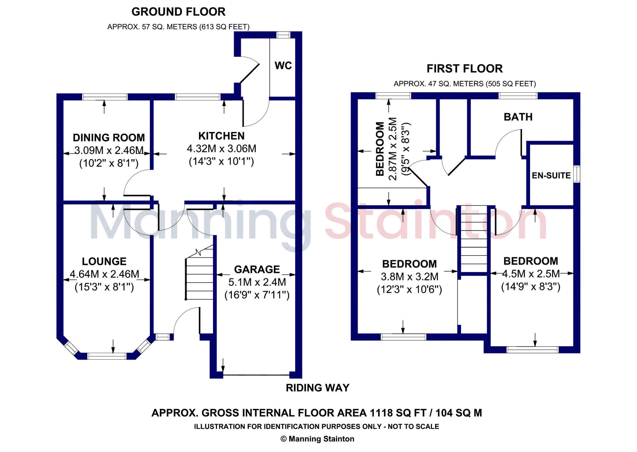 Ridings Way, Lofthouse Gate, Wakefield, West Yorkshire floorplan