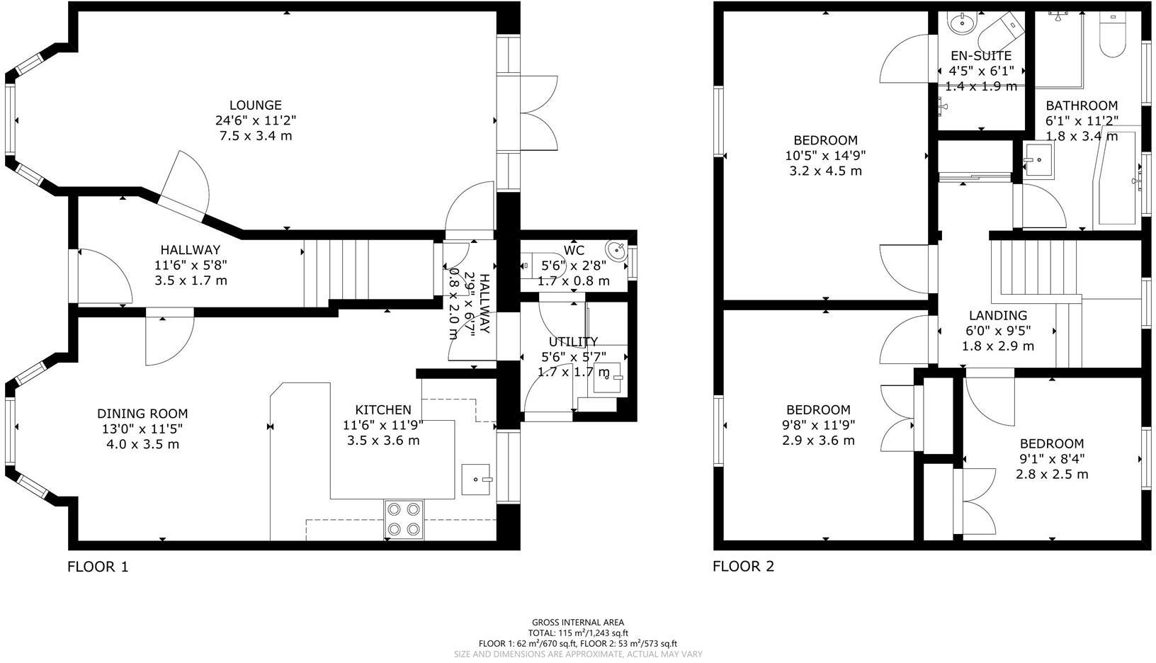 West End, Herstmonceux, Hailsham floorplan