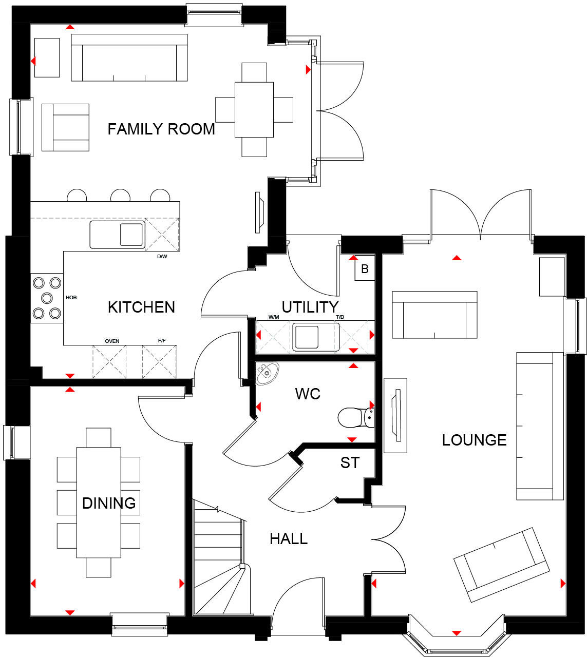 Great Horwood Road,
Winslow,
Buckinghamshire,
MK18 3LY floorplan