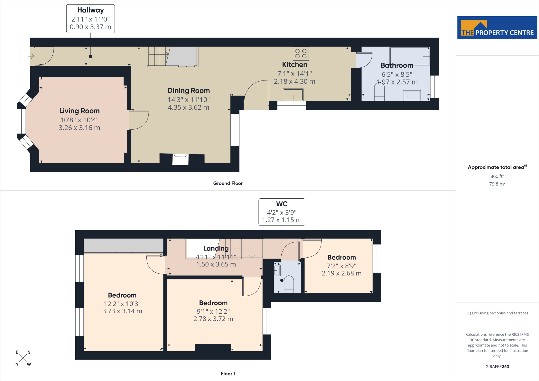 Lysons Avenue, Gloucester, GL1 floorplan
