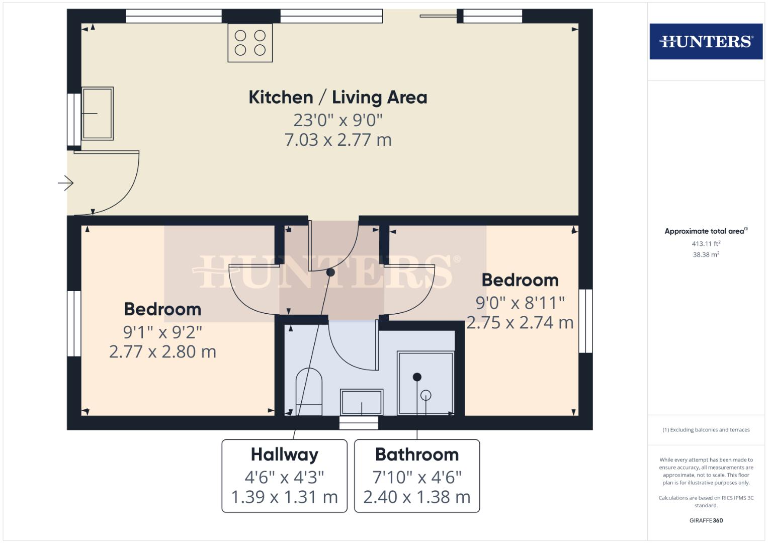 Wilsthorpe, Bridlington floorplan