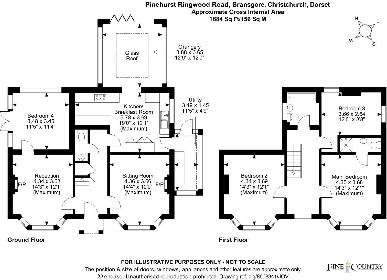 Ringwood Road, Bransgore, Christchurch, Dorset, BH23 floorplan
