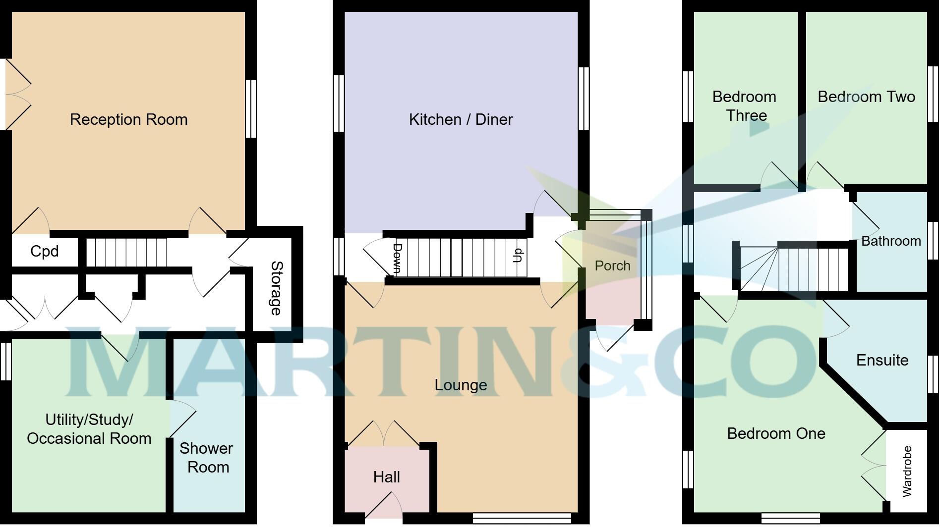 Hebden Road, Haworth floorplan