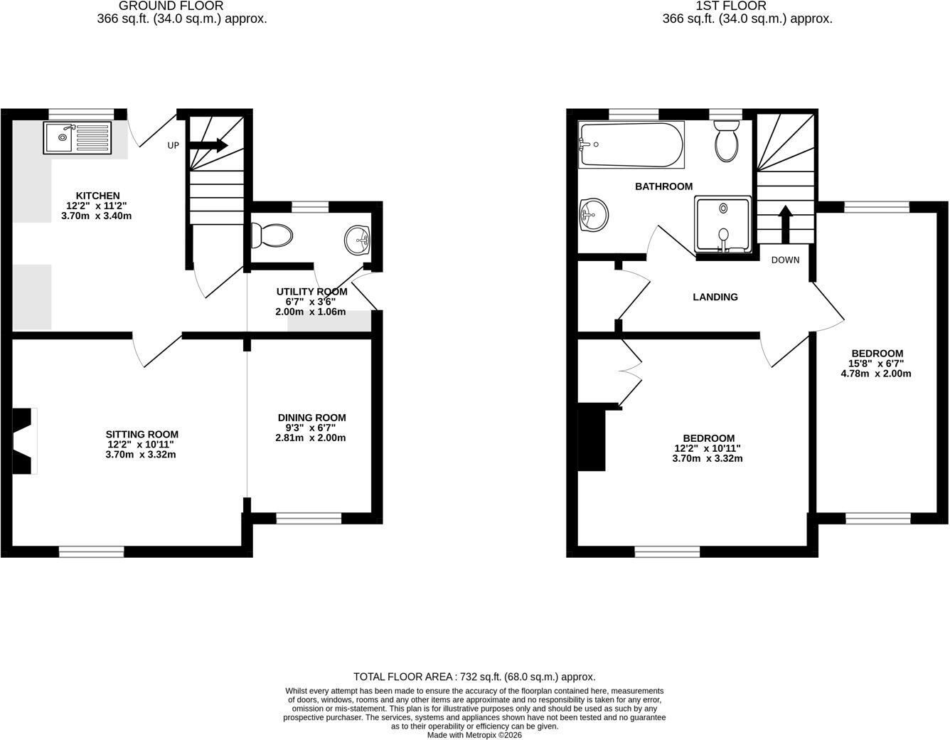 1 Blackwell Row, Roughton Road, Kirkby-On-Bain floorplan