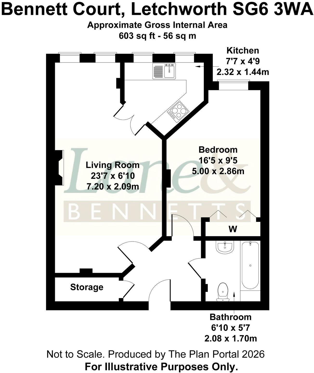 Station Road, Letchworth Garden City, SG6 floorplan