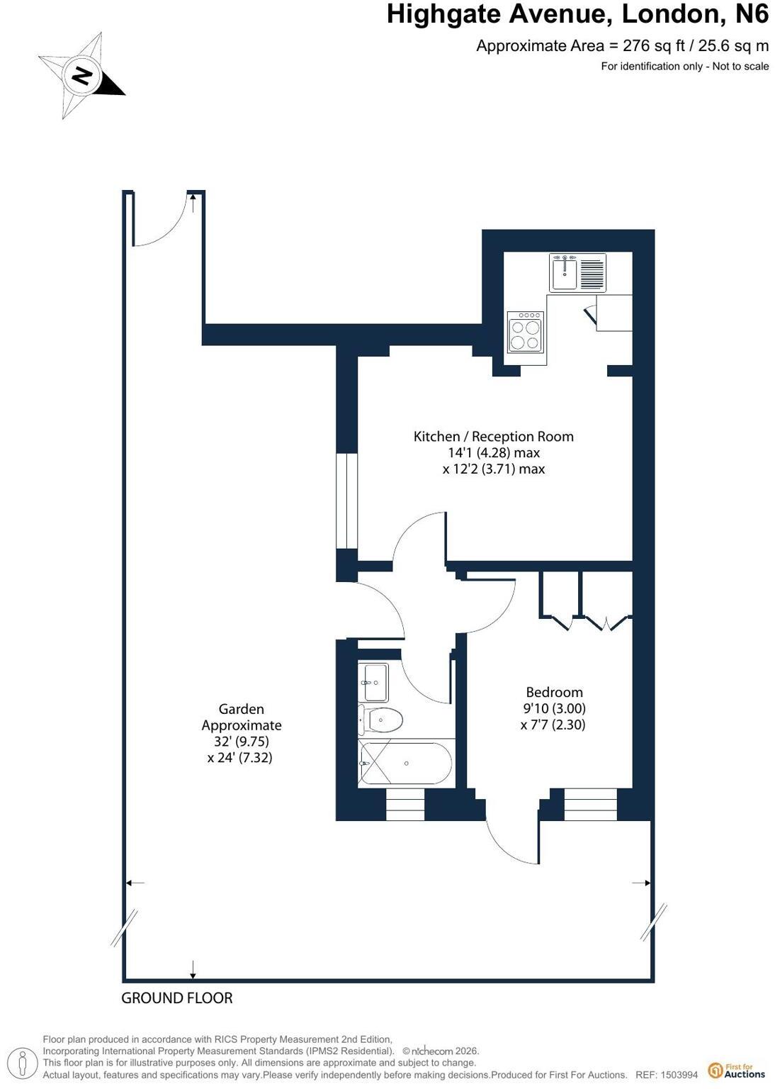 Highgate Avenue, London floorplan