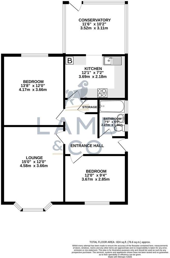 Howard Road, Holland-On-Sea floorplan