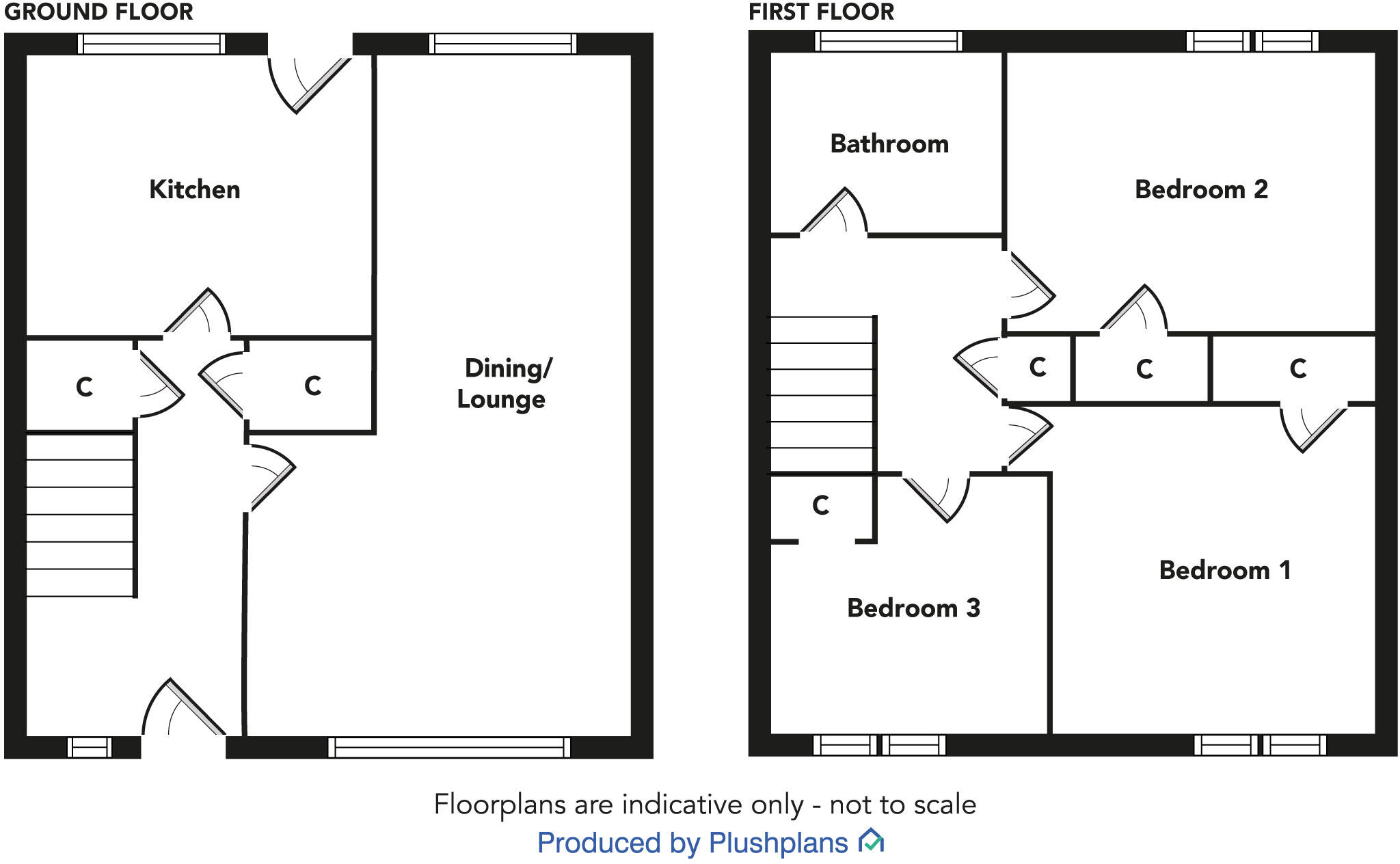 Lee Avenue, Riddrie, Glasgow floorplan