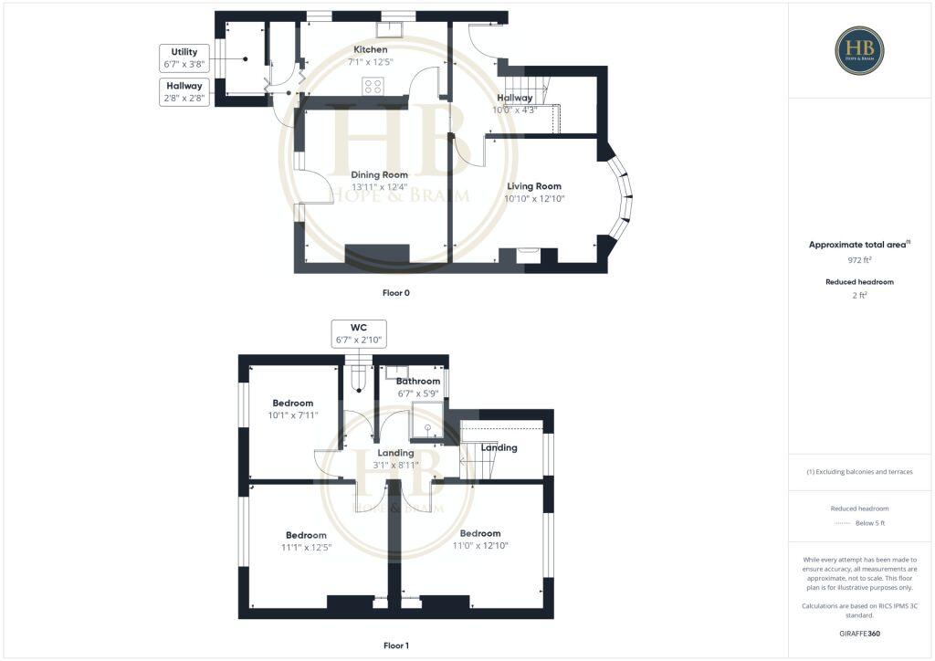 64 Stakesby Road, Whitby floorplan