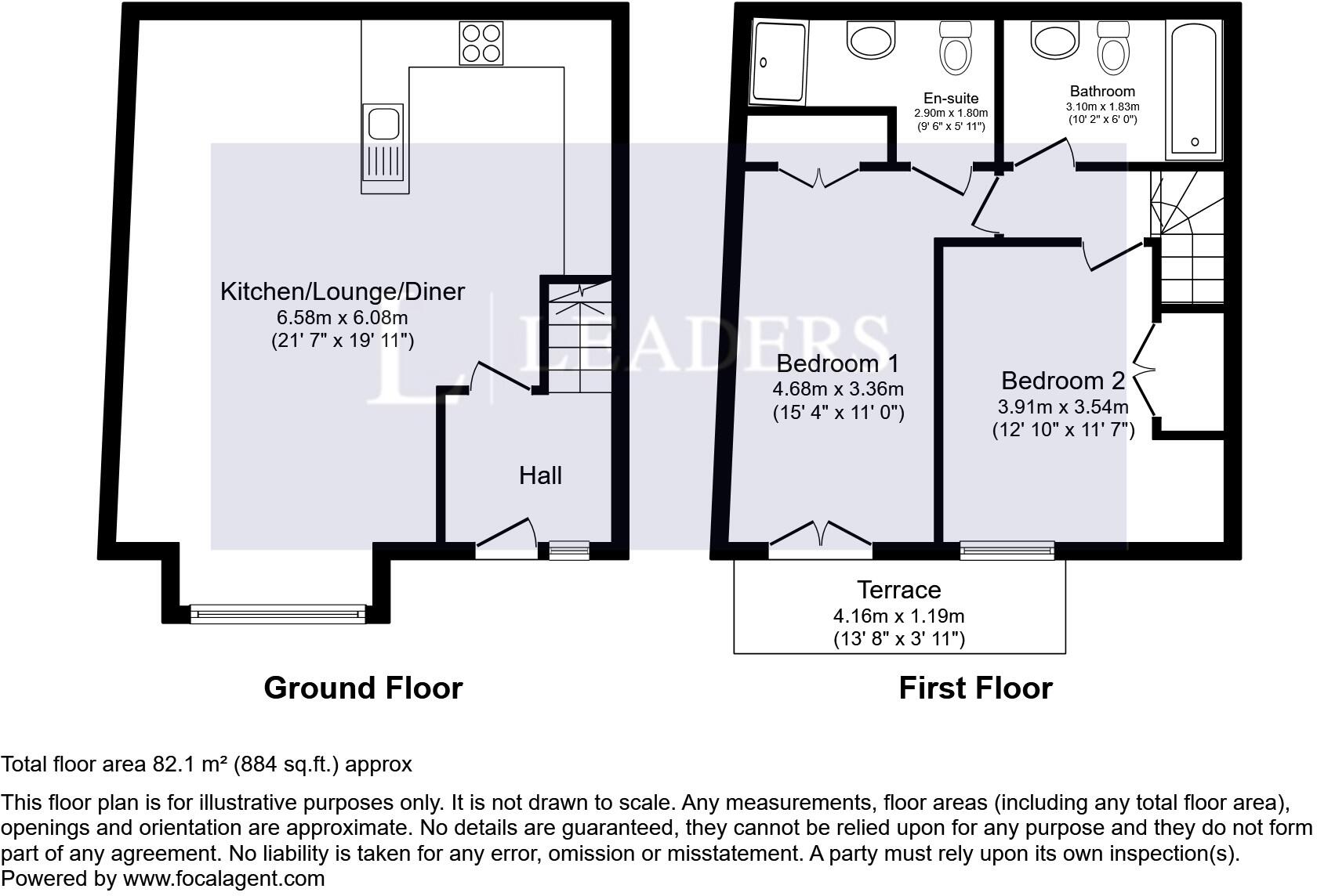 Grand Parade, Brighton, East Sussex, BN2 floorplan