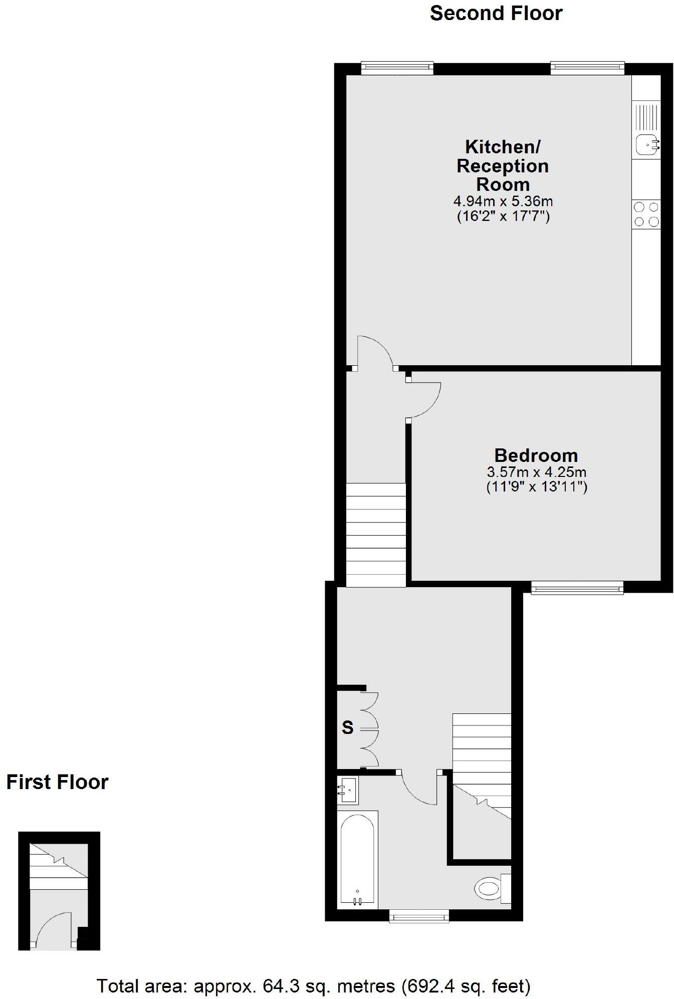 Craven Mews, Battersea floorplan