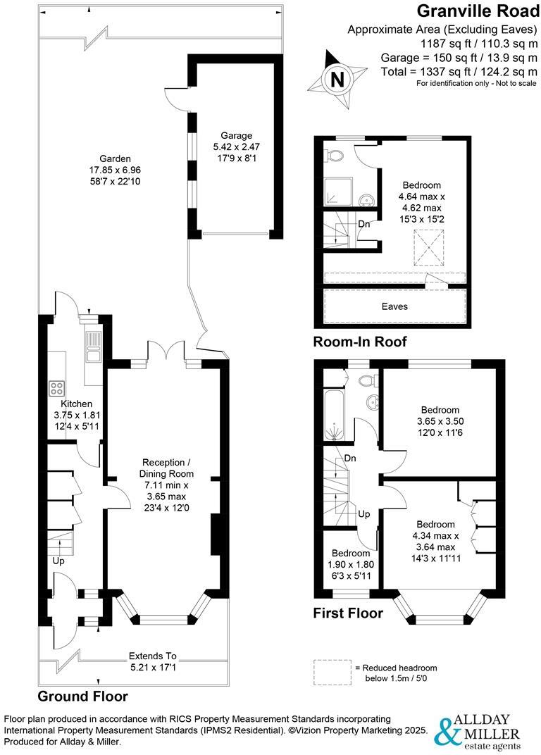 Granville Road, Uxbridge floorplan