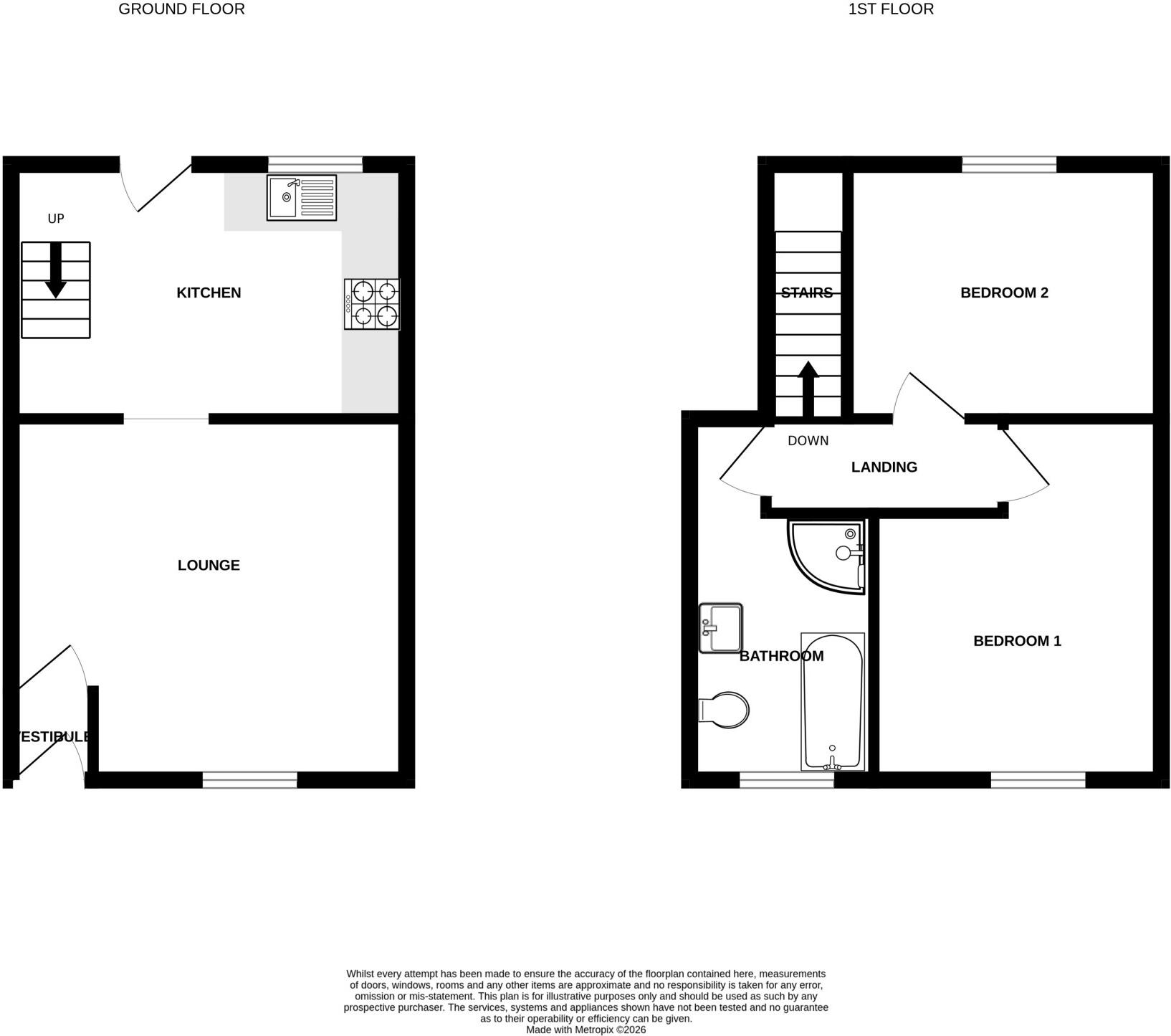 Chatsworth Street,  Preston, PR1 floorplan