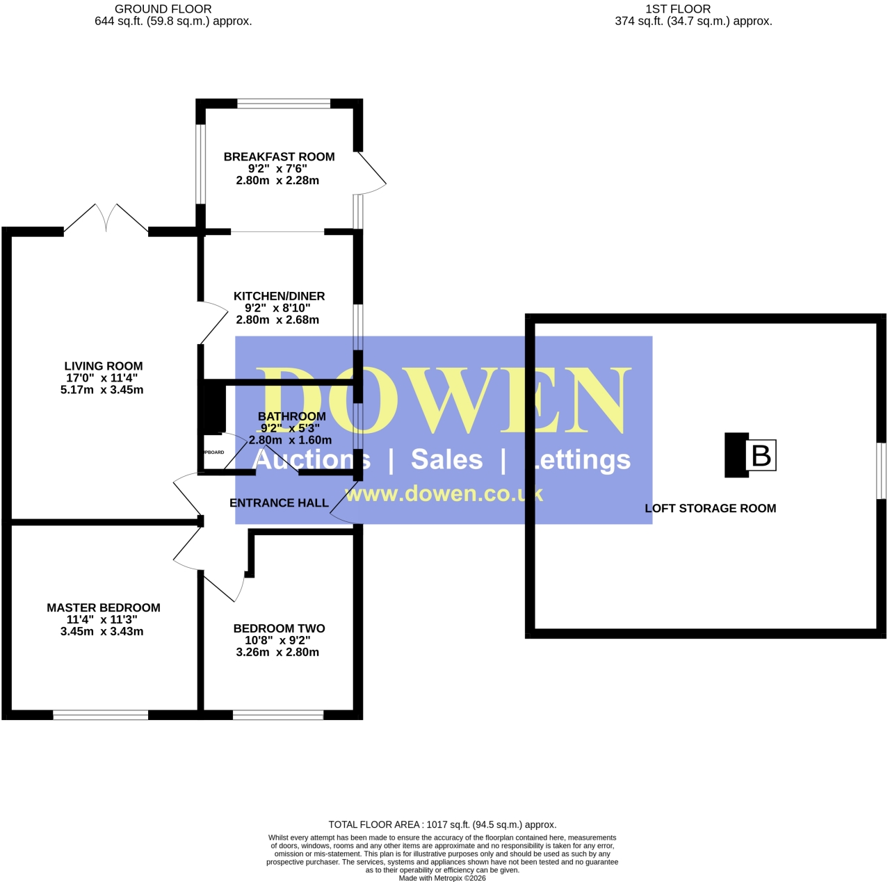 Friars Row, Durham, County Durham, DH1 floorplan