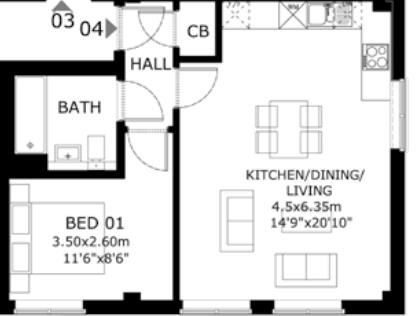 Parkgate House, Great North Road, Hatfield floorplan