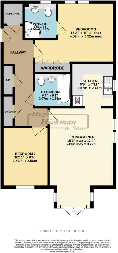 St Leonards Avenue, Hayling Island floorplan