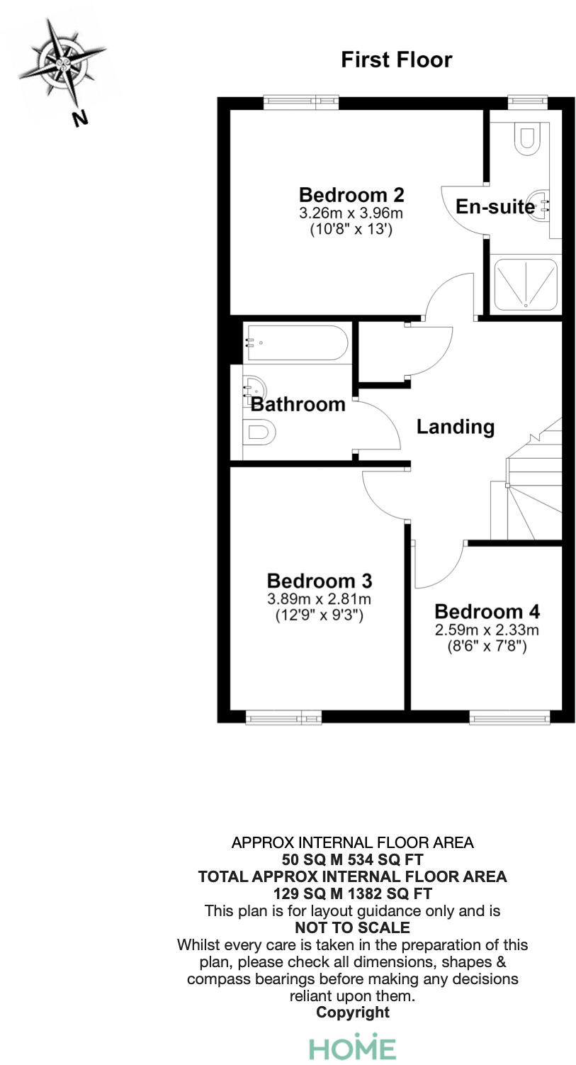 Dunn Side, Chelmsford floorplan