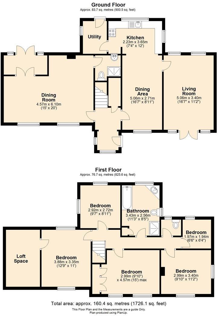 Thurlaston Lane, Croft. floorplan