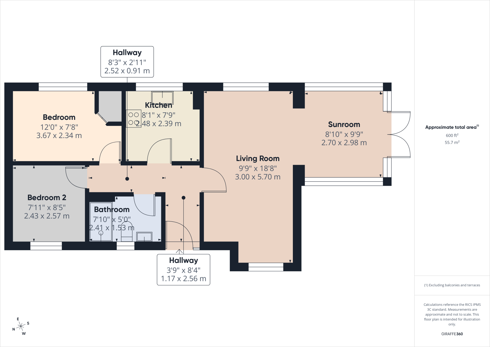 Barley Close, Little Eaton, Derby, Derbyshire, DE21 floorplan