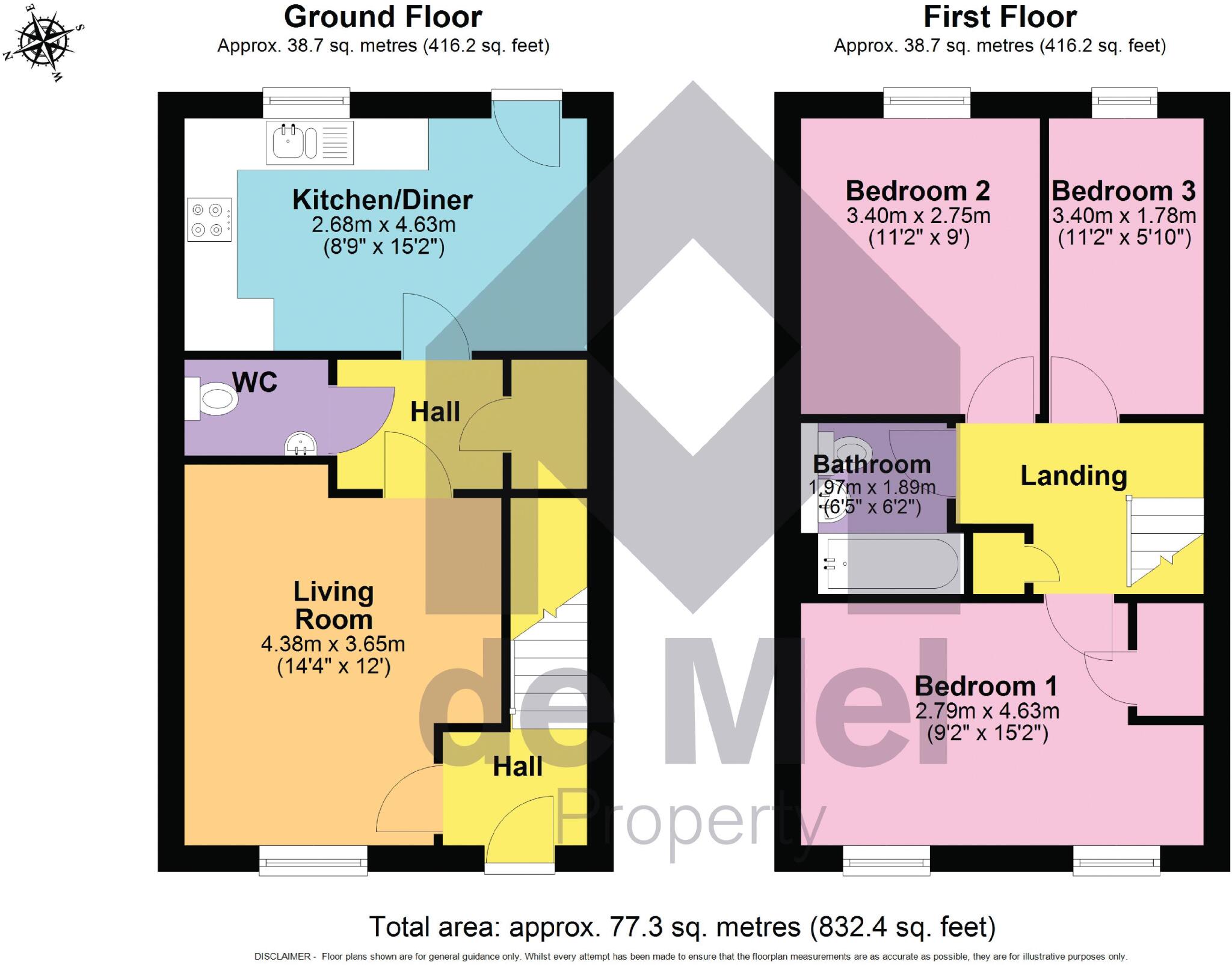 Geston Place, Twyning, Tewkesbury, GL20 floorplan
