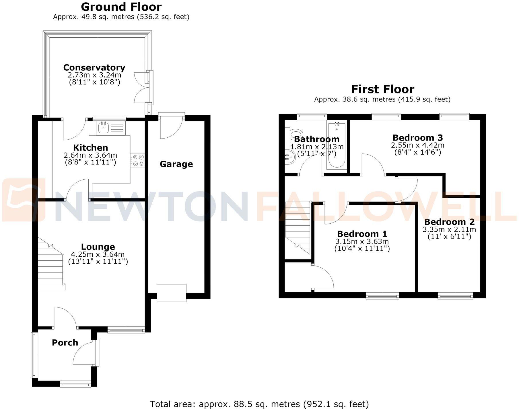 The Maltkins, North Leverton, DN22 floorplan