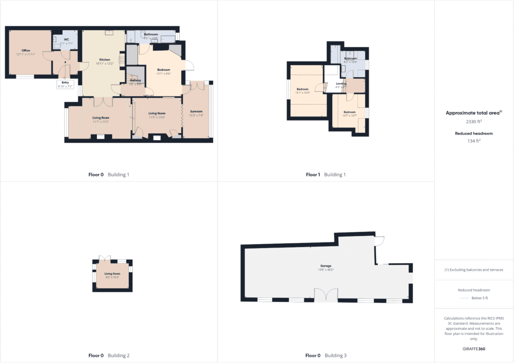 Woodbine Cottage, School Road, Coldingham, TD14 5NS floorplan
