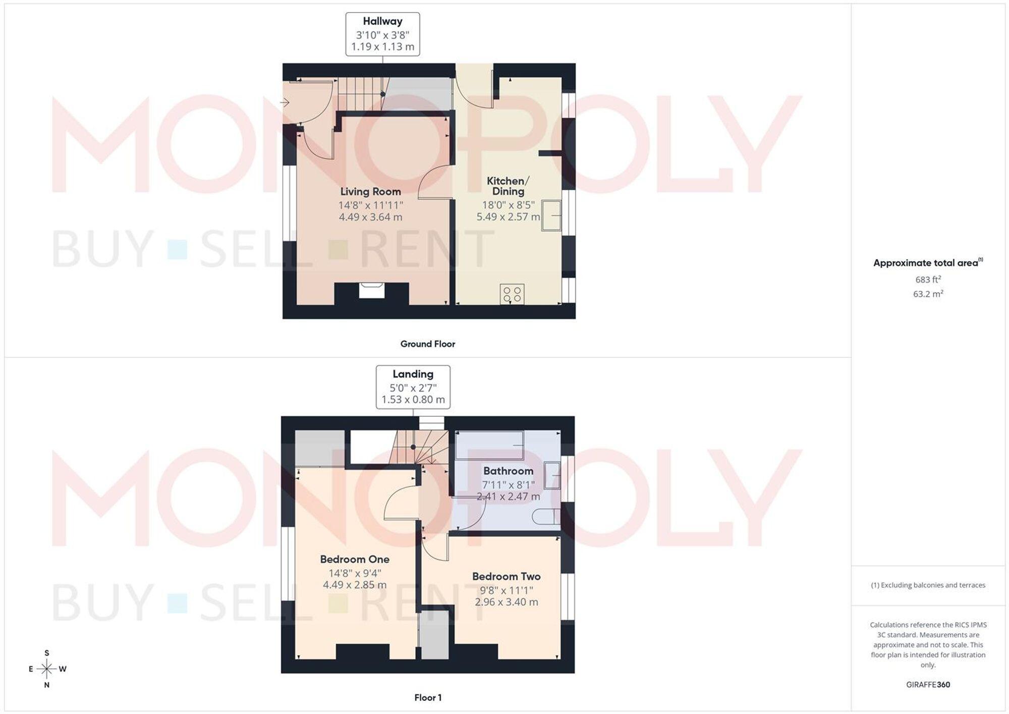 Bryn Derw, Cefn-Y-Bedd, LL12 floorplan