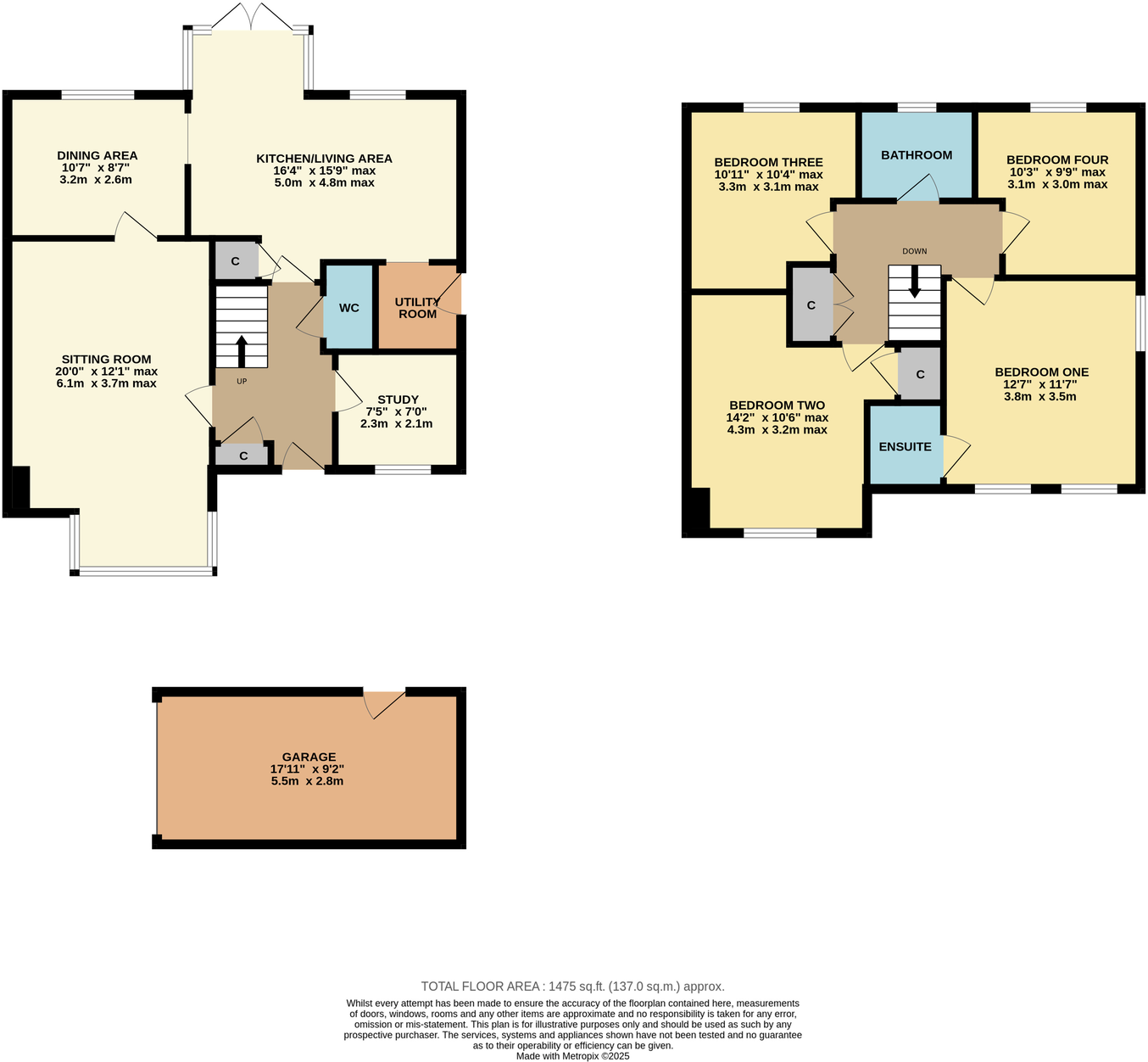 Sand Martin Close, East Leake floorplan