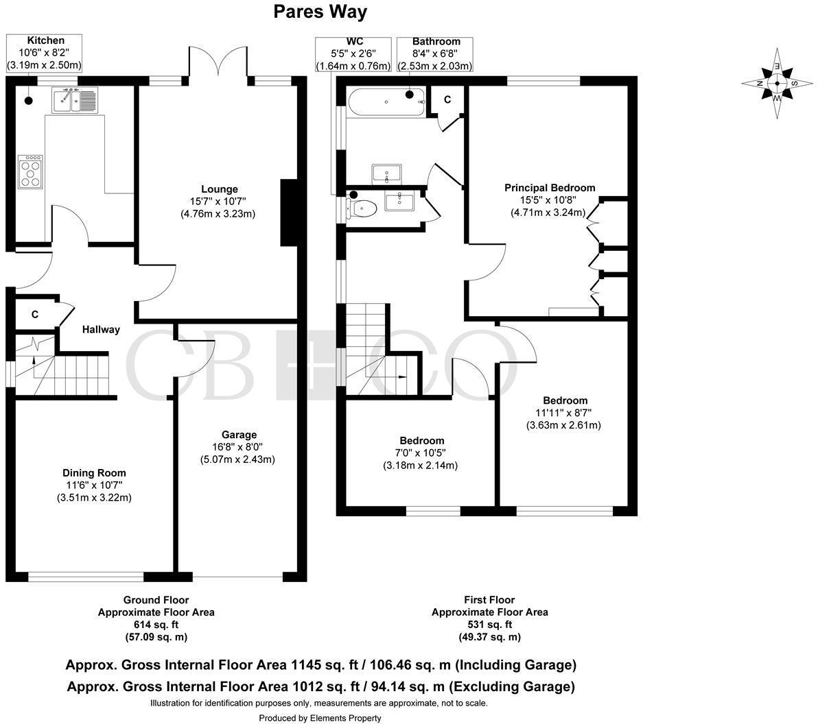 Pares Way, Ockbrook, Derby floorplan
