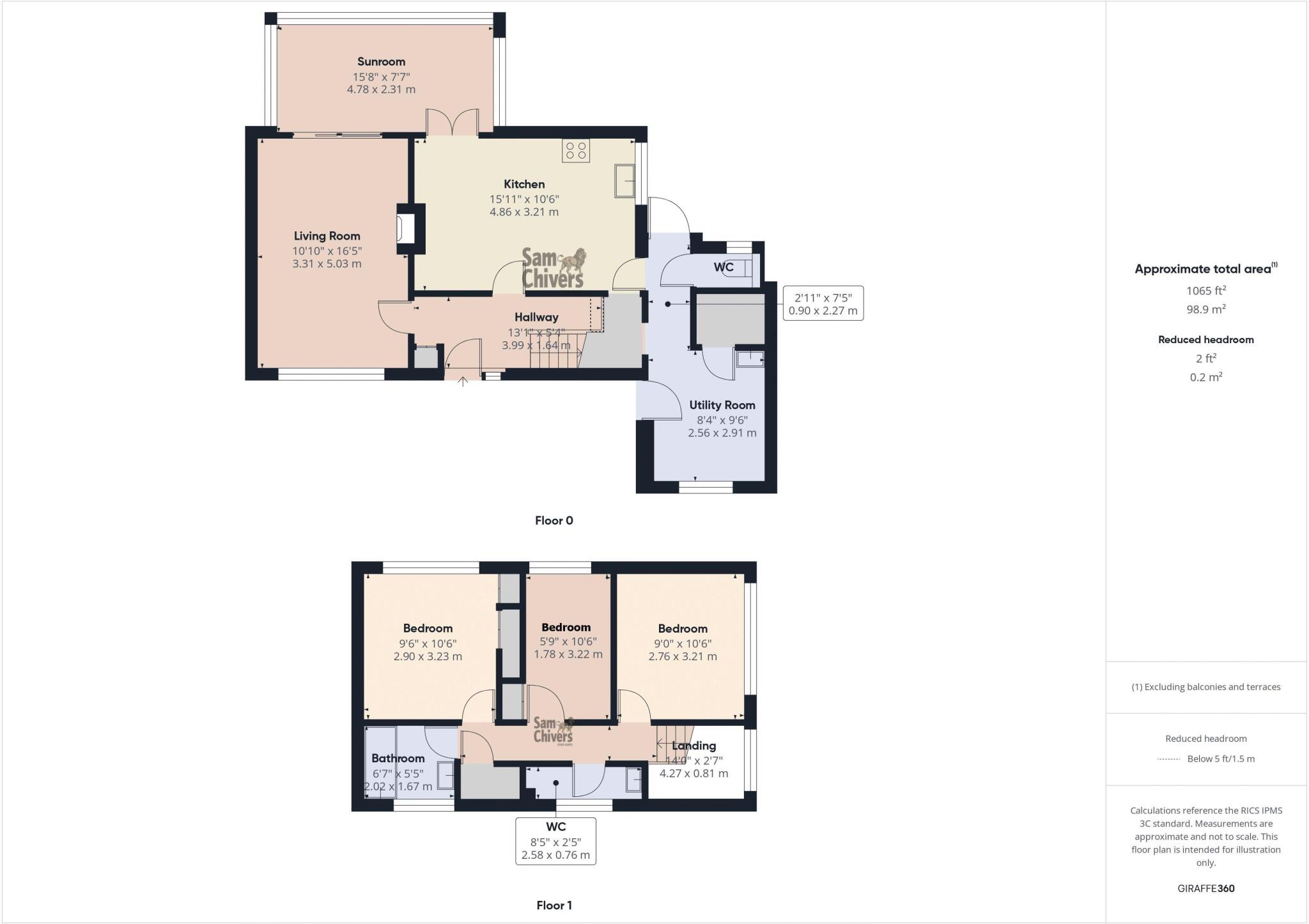 Beacon View, Coleford floorplan