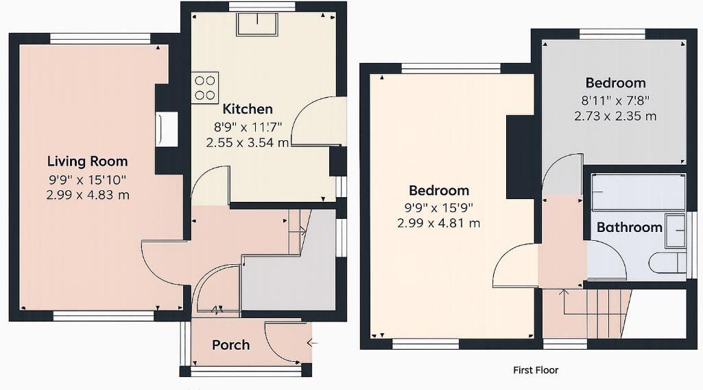 Cherry Street, Stourbridge floorplan