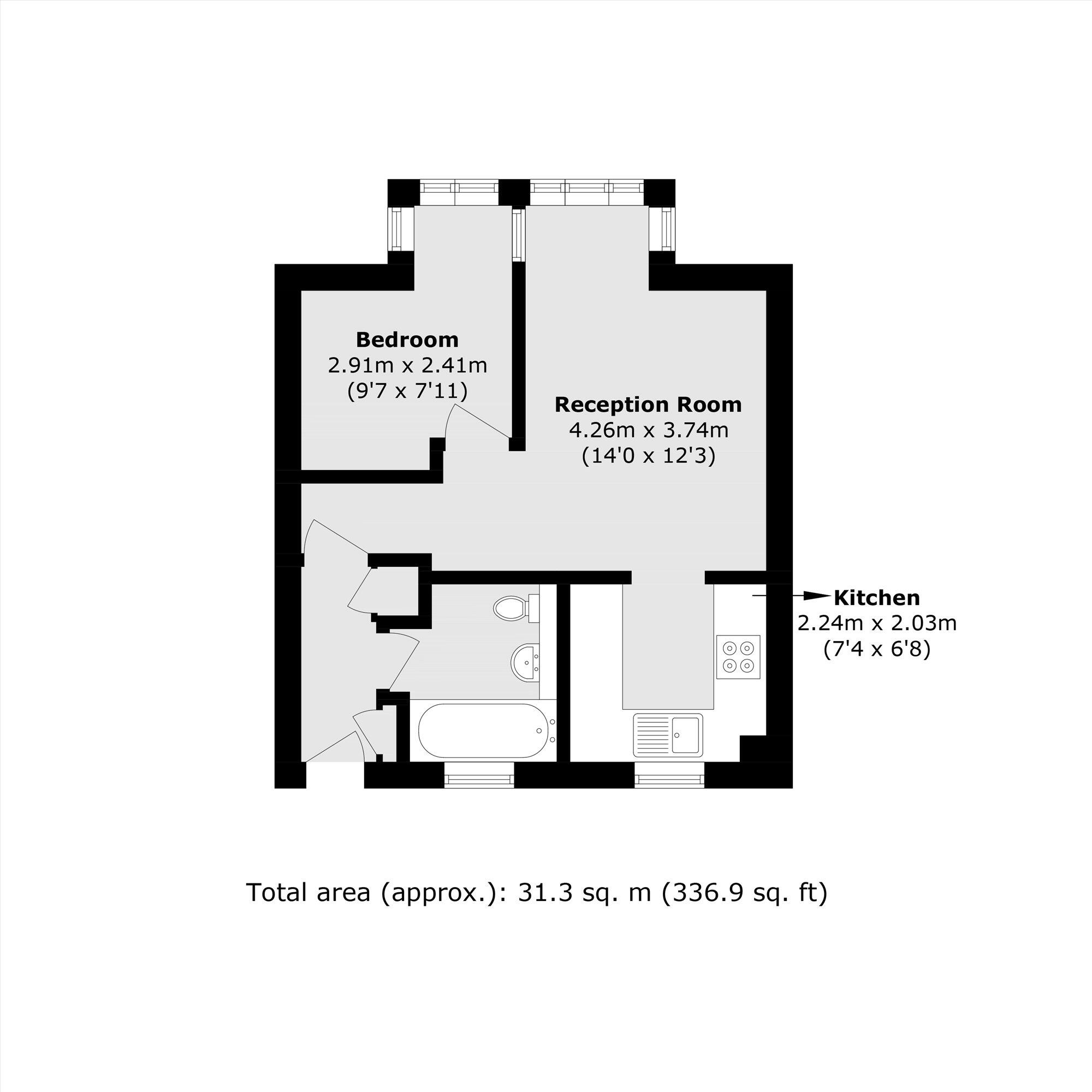 Linwood Close, Camberwell floorplan