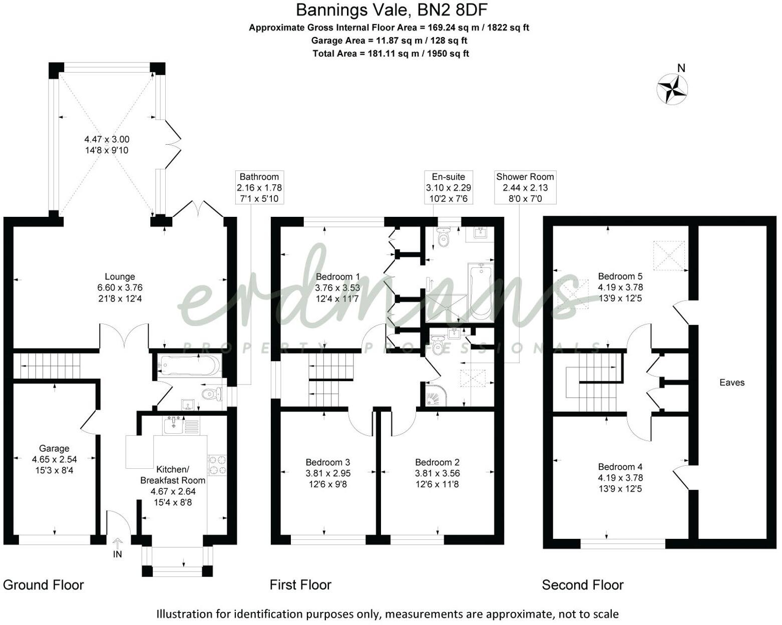 Bannings Vale, Saltdean, BN2 floorplan
