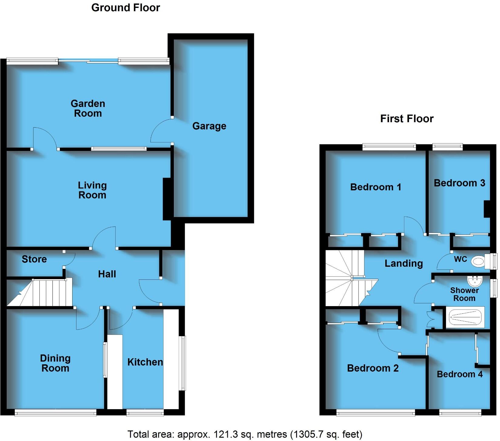 Church Road, Saughall, Chester floorplan