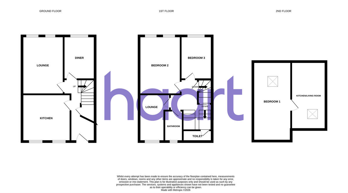 Coburg Place, Torquay floorplan