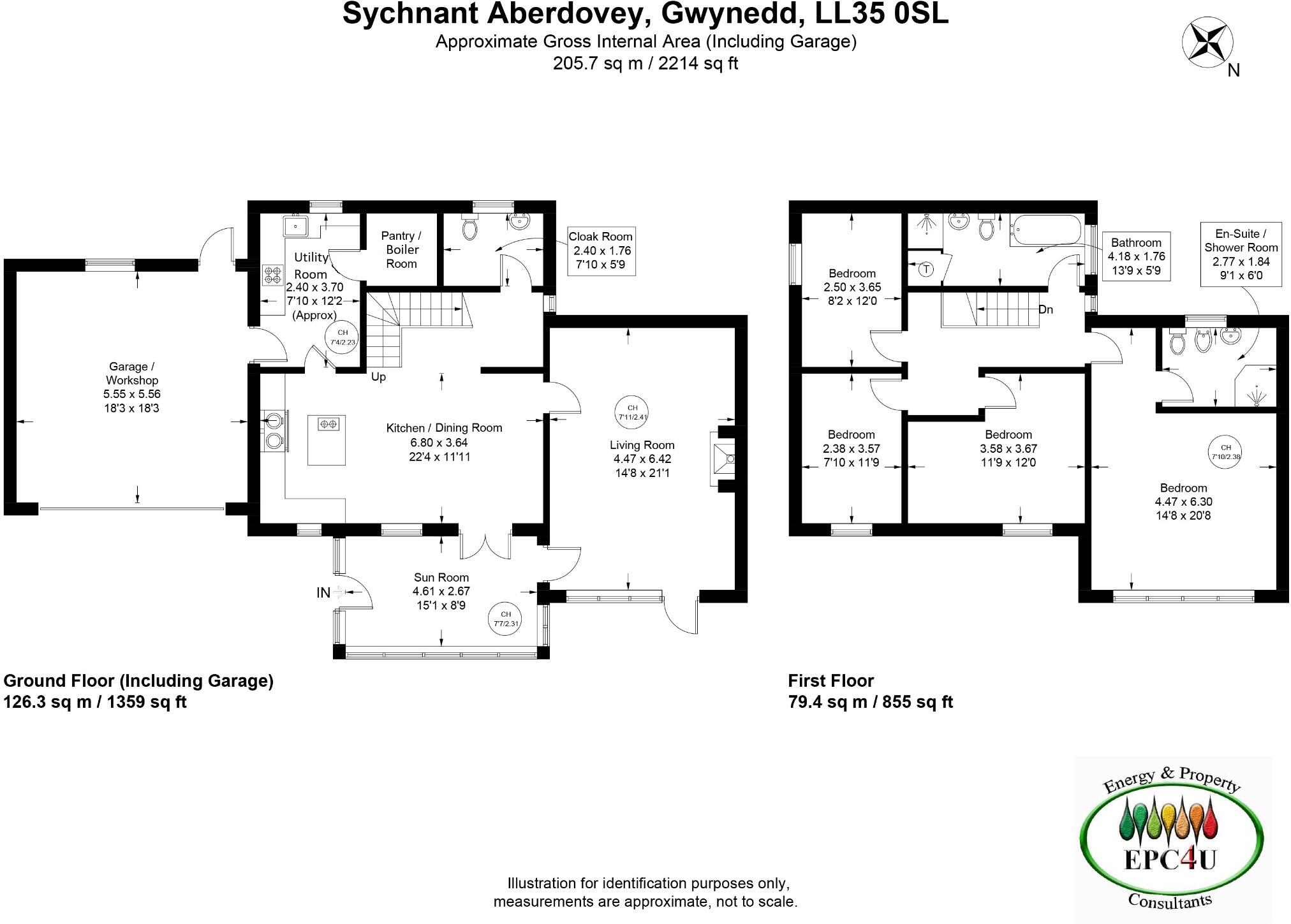 Sychnant,Aberdyfi, Gwynedd, LL35 0SL floorplan