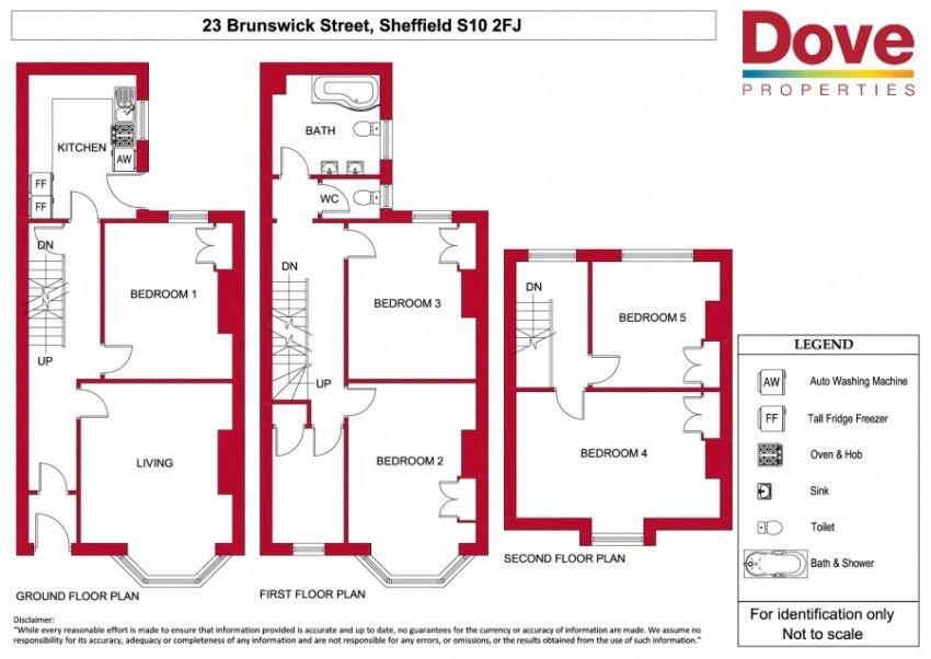 23 Brunswick Street, Broomhall floorplan