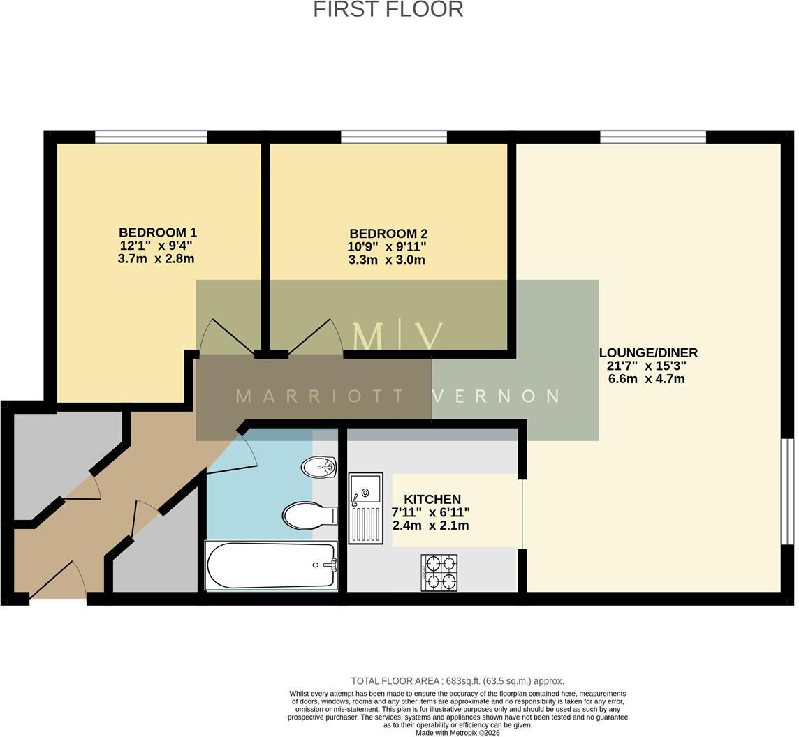 Haling Park Road, South Croydon floorplan