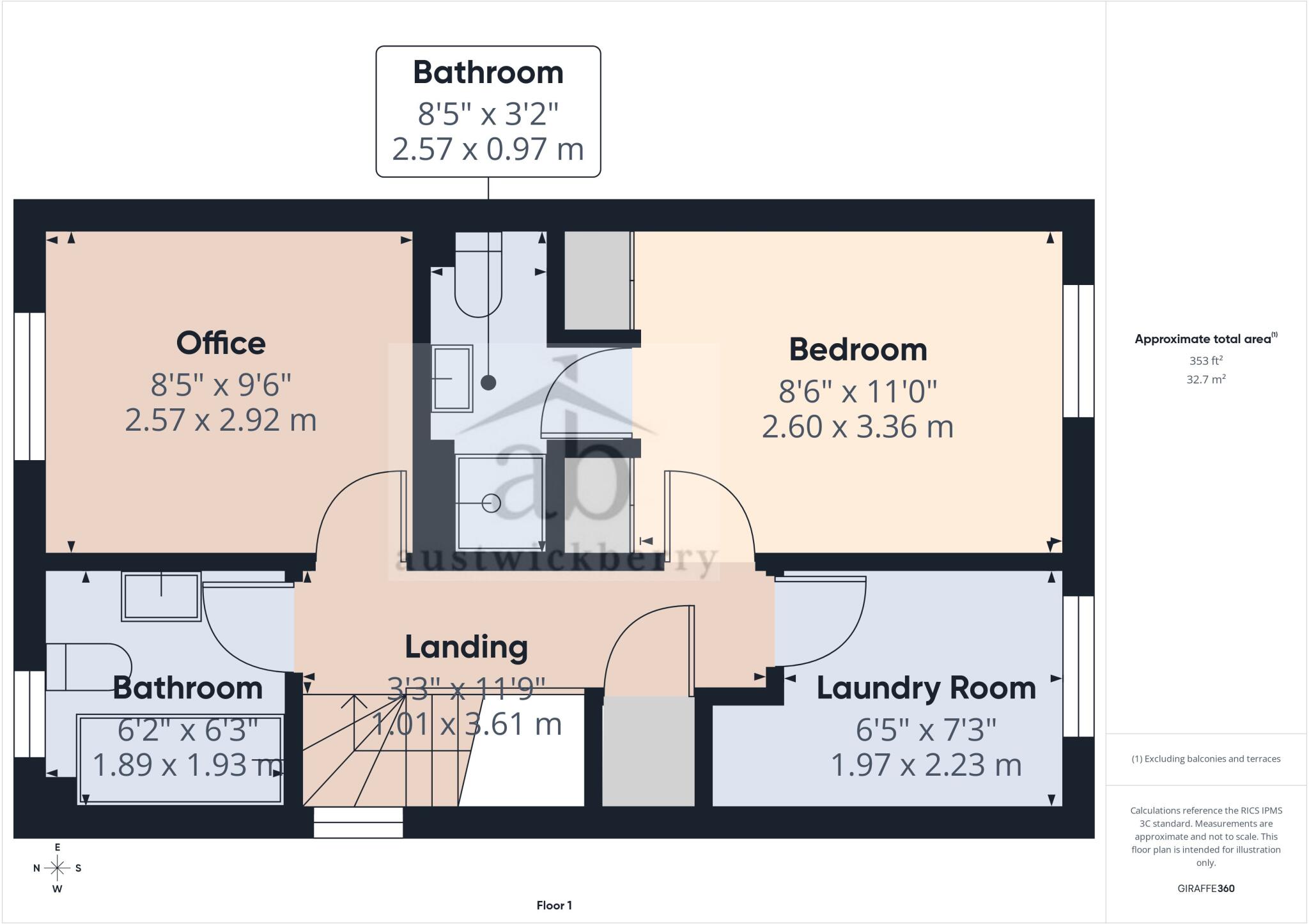 Spalding Lane, Ipswich floorplan