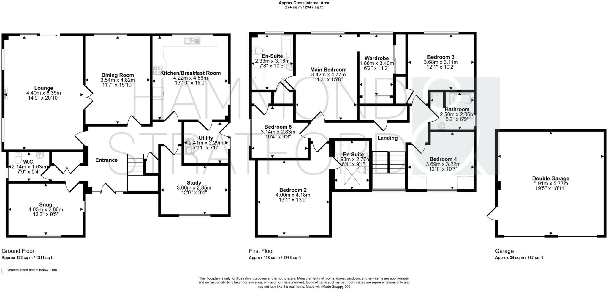 Wymondham Road, Wreningham floorplan