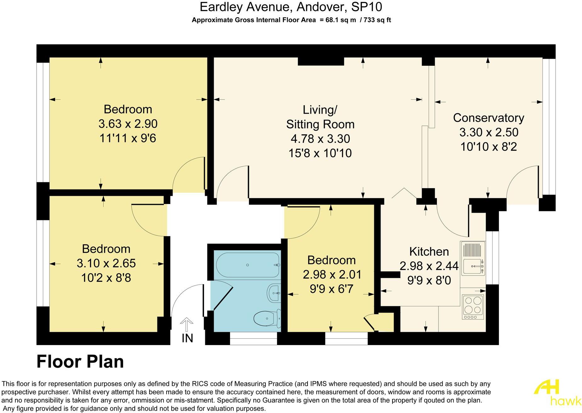 Eardley Avenue, Andover, SP10 floorplan