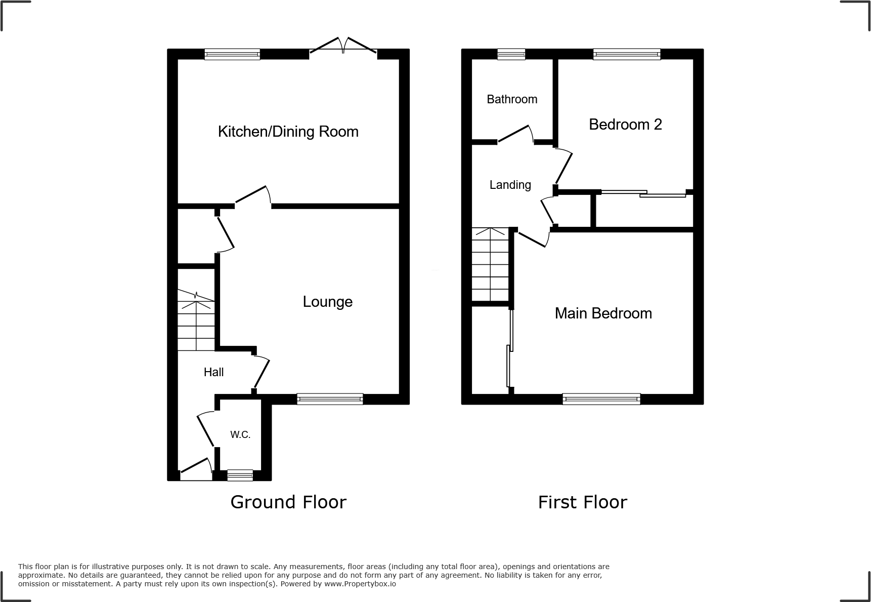 Caledonia Terrace, Bonnybridge FK4 floorplan