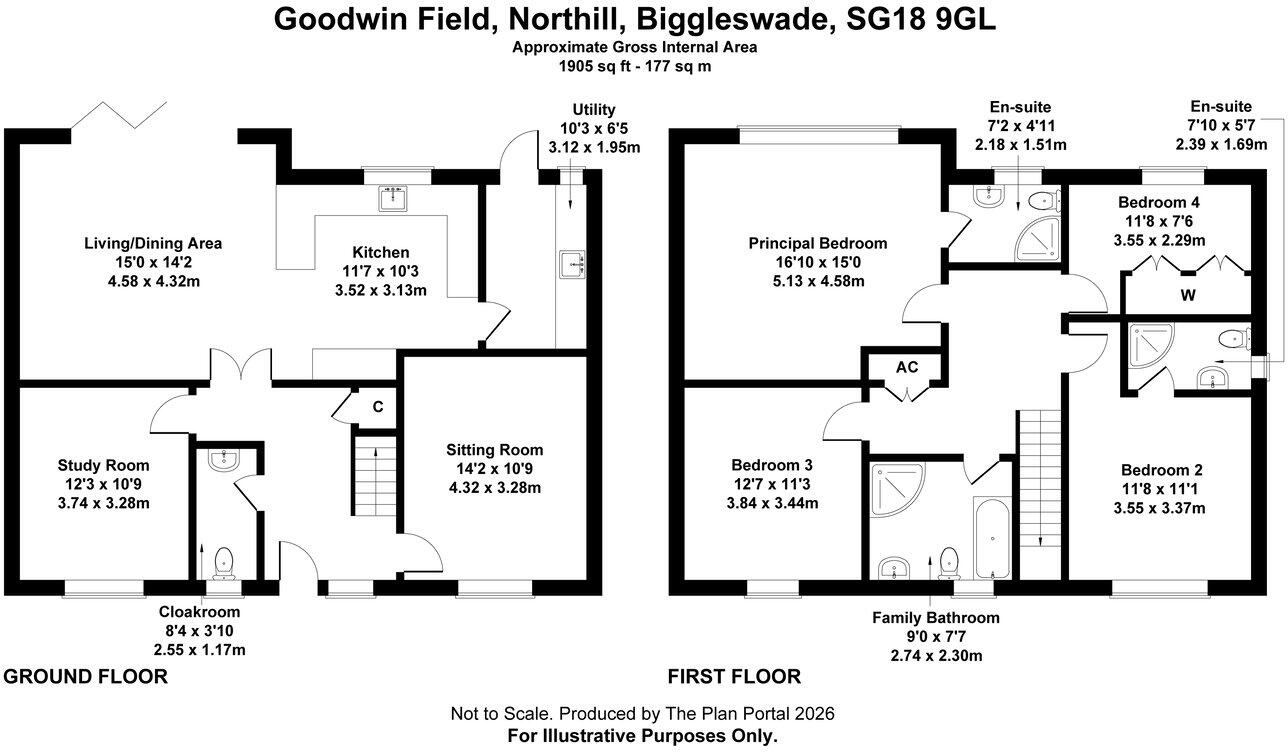Goodwin Field, Northill, Biggleswade, SG18 floorplan